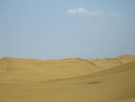 13年前のクブチ沙漠